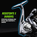 Molinete Shimano Profissional 5:2.1 + Óculos com Proteção UV (GRÁTIS) CARRETILHA PESCA Importe Go 