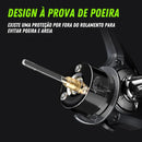 Molinete Shimano Profissional 5:2.1 + Óculos com Proteção UV (GRÁTIS) CARRETILHA PESCA Importe Go 