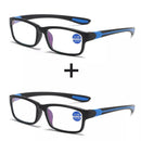 Óculos Inteligente Anti Luz Azul - Compre 01 Leve 2 1038 Importe Go Adaptável a Todos os Graus 01 Azul + 01 Azul 