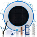 Purificador de Piscina Ionizador Solar Purificador Ionizador Solar - Sua Piscina Cristalina sem Preocupações Importe Go 