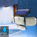 Refletor Externo Solar LED com 3 Cabeças - TripleGlow Refletor Externo Solar LED com 3 Cabeças - TripleGlow Importe Go 