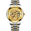 Relógio Dragon Gold Relógio Dragon Gold Importe Go Prata/Dourado 