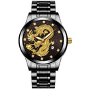 Relógio Dragon Gold Relógio Dragon Gold Importe Go Preto 