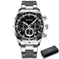 Relógio Masculino Automático - Ofertas de Inverno Relógio Masculino Automático Importe Go Preto Prata 