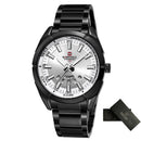 Relógio Masculino NAVIFORCE Sport Fashion Relogios - NAVIFORCE Importe Go Preto / Prata 