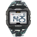 Relógio Militar Masculino Raptor Sport Schock ma 59 Importe Go Camuflado 