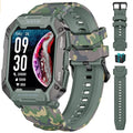 Relógio Smartwatch Max Rock Ultra à Prova D'água e Impactos + 1 Pulseira Extra P20-88 Importe Go Verde 