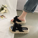 Sandália de Verão Flatform Butterfly 1025 Importe Go 