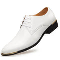 Sapato Masculino de Couro Envernizado Sapato Masculino de Couro Envernizado Importe Go Branco 36 