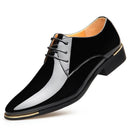 Sapato Masculino de Couro Envernizado Sapato Masculino de Couro Envernizado Importe Go Preto 36 