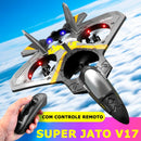 Super Jato V17 Planador com Câmera 4K e Controle Remoto P20-112 Importe Go 