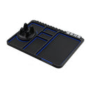 Tapete de Painel Antiderrapante para Carro 3 em 1 Tapete de Painel Antiderrapante para Carro 3 em 1 Importe Go Azul 