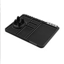 Tapete de Painel Antiderrapante para Carro 3 em 1 Tapete de Painel Antiderrapante para Carro 3 em 1 Importe Go Preto 