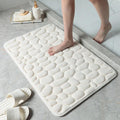 Tapete para Banheiro Impermeável (Ultra Absorção) xxx - Tapete para Banheiro Importe Go Branco 