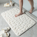 Tapete para Banheiro Impermeável (Ultra Absorção) xxx - Tapete para Banheiro Importe Go Branco 