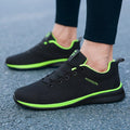 Tênis Casual Masculino Super Confortável - Urban Flex P5- Urban Flex Importe Go Preto e Verde 37 