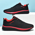 Tênis Casual Masculino Super Confortável - Urban Flex P5- Urban Flex Importe Go Preto e vermelho 37 