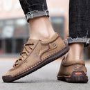 Tênis Couro Masculino Casual - Modelo Exclusivo Tênis Couro Masculino Casual Importe Go 
