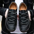 Tênis Couro Masculino Casual - Modelo Exclusivo Tênis Couro Masculino Casual Importe Go 
