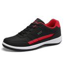 Tênis de Couro Italian Masculino Tênis de Couro Italian Masculino Importe Go Preto / Vermelho 37 