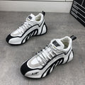 Tênis de Couro Masculino com Estampa Zebra Air Tênis de Couro Com Estampa Zebra Air Importe Go Branco 39 