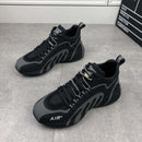 Tênis de Couro Masculino com Estampa Zebra Air Tênis de Couro Com Estampa Zebra Air Importe Go Preto 39 