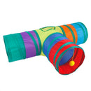 Túnel Dobrável para Pets - TunnelPet P20-167 Importe Go Túnel "T" Colorido 
