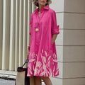 Vestido Chemise Celina ROUPVESTI021 Importe Go Rosa P 