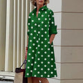 Vestido Chemise Celina ROUPVESTI021 Importe Go Verde P 