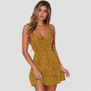 Vestido Curto Poá Cindy ROUPVESTI015 Importe Go Caramelo P 