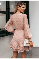 Vestido Jussara Mangas Bufantes de Luxo Importe Go 