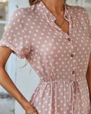 Vestido Midi de Bolinha Zara - Moda Verão Vestido Midi de Bolinha Zara Importe Go 
