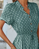 Vestido Midi de Bolinha Zara - Moda Verão Vestido Midi de Bolinha Zara Importe Go 