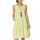 Vestido Soltinho Elegance™ / Nova Tendencia Moda Primavera Verão 2022 00382 Importe Go Amarelo PP 
