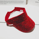 Viseira LaBela Strass VIS002 Importe Go Vermelho 