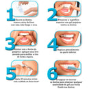 White5D - Fita Para Clareamento Dental | Dentes Mais Brancos e Saudáveis P18-8 Importe Go 